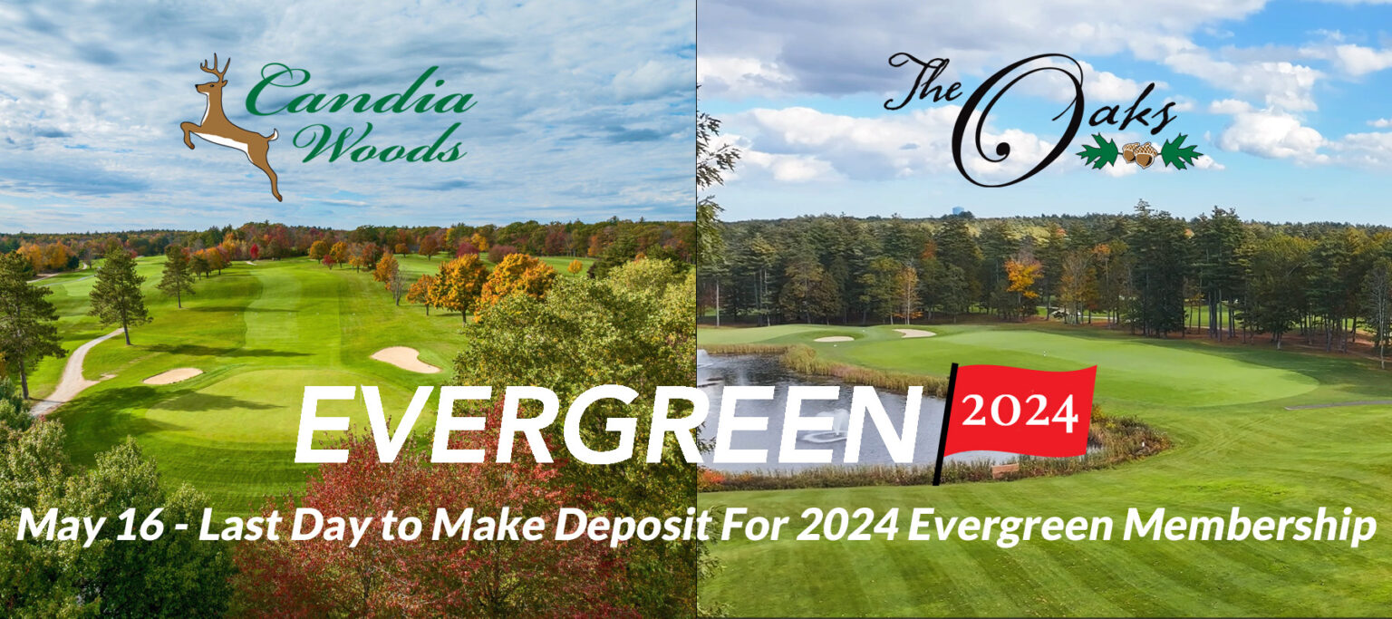 Unique Golf Membership The Oaks & Candia Woods NH Golf CoursesThe Oaks & Candia Woods