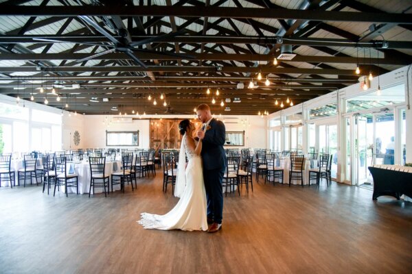 Wedding reception celebration at Candia Woods